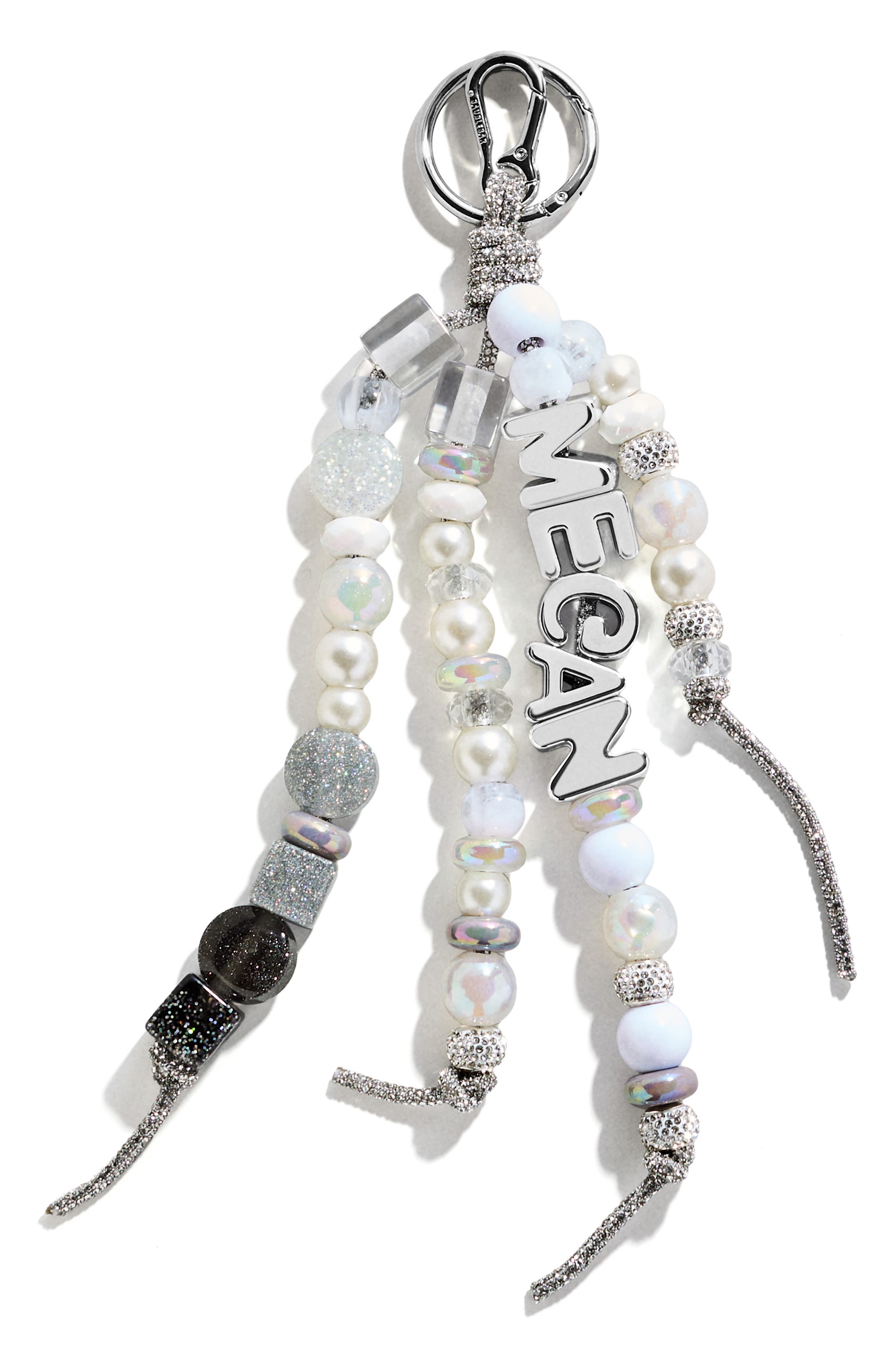 BaubleBar DIY Bag Charm Kit, Alternate, color, Silver