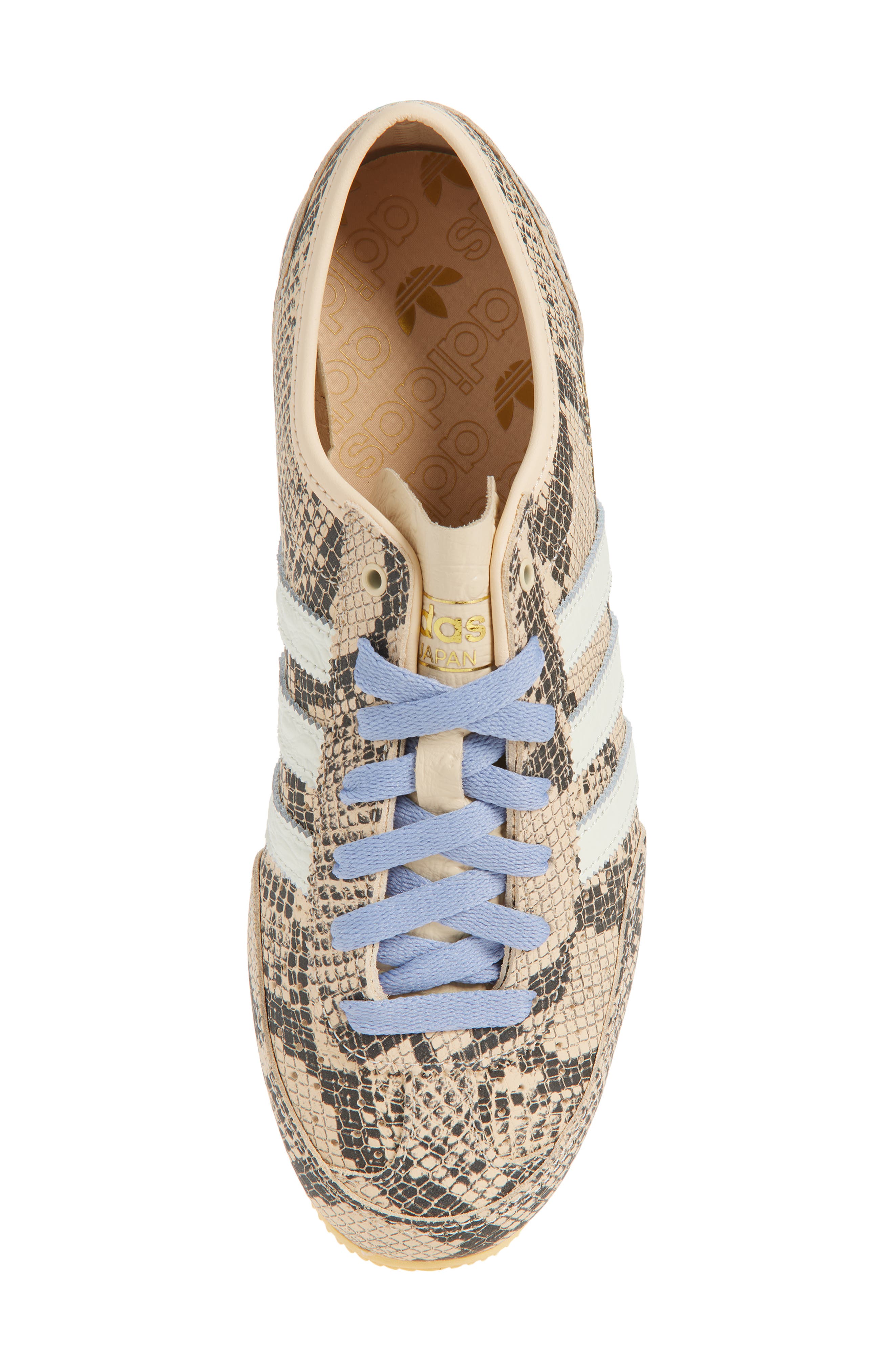 Japan Low Top Sneaker, Alternate, color, SAND STRATA/ IVORY/ ORANGE
