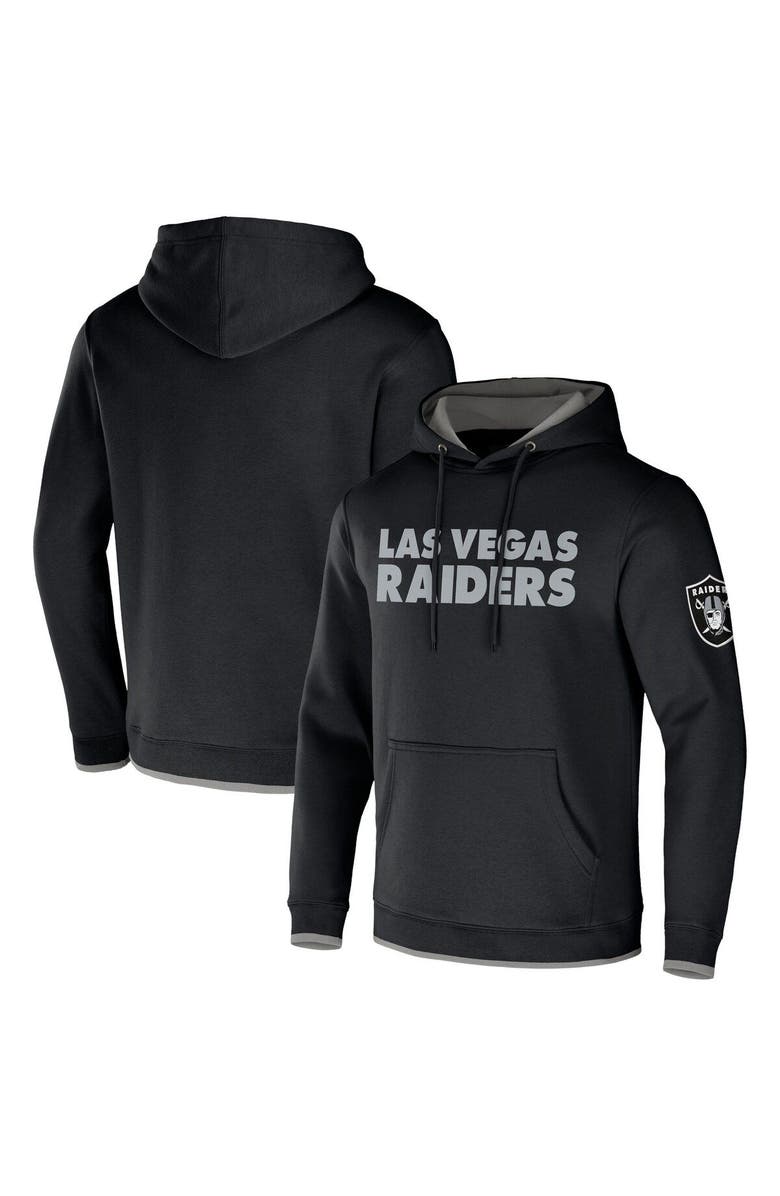 NFL X DARIUS RUCKER Men's NFL x Darius Rucker Collection by Fanatics Black Las Vegas Raiders Pullover Hoodie, Main, color, Black
