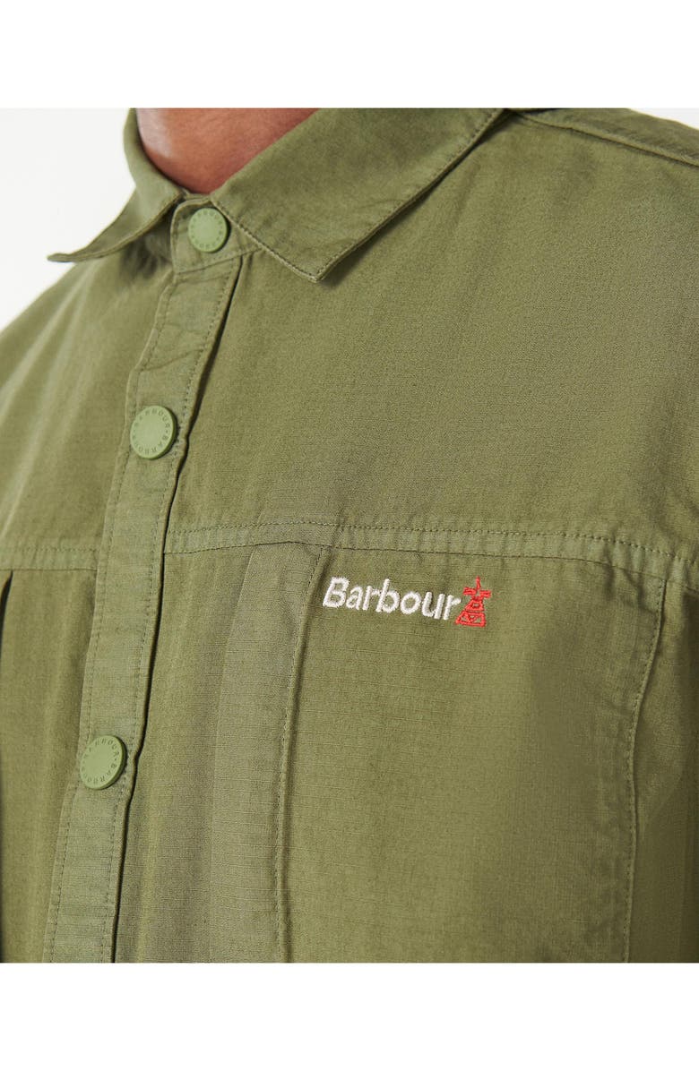 Barbour Annan Snap-Up Cotton Overshirt, Alternate, color, 