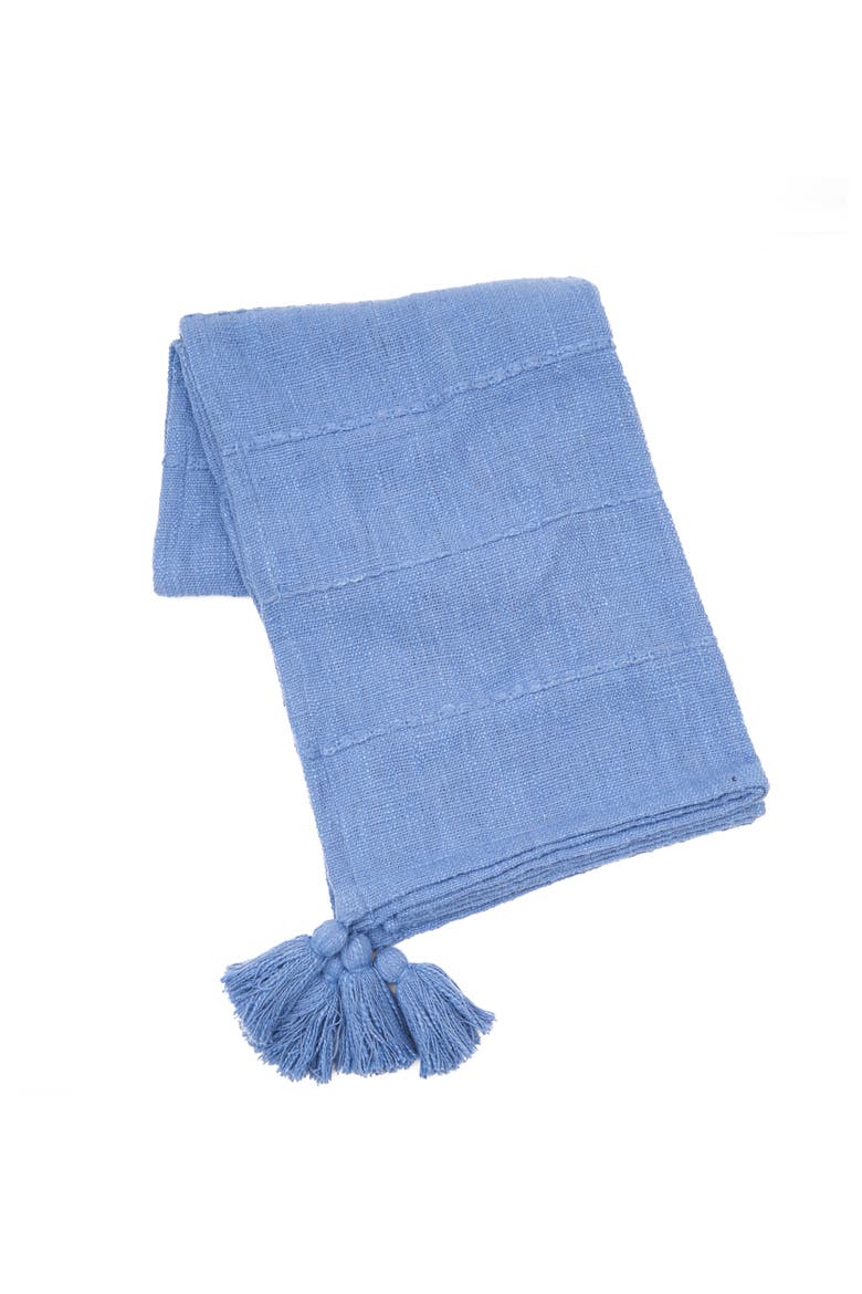 Constance Throw Blanket Collection, Alternate, color, Blue