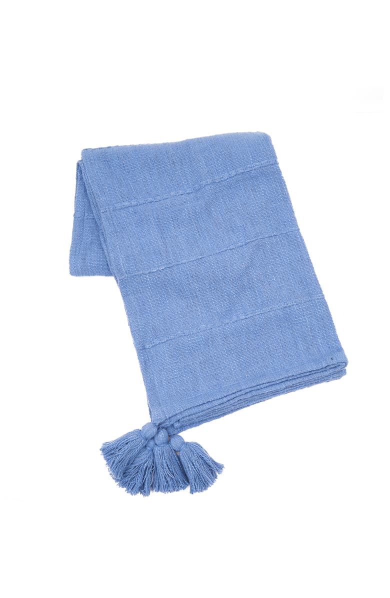 carol & frank Constance Throw Blanket Collection, Alternate, color, Blue