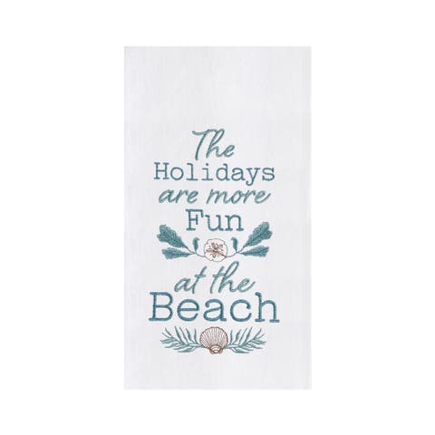 Holidays Are More Fun Towel