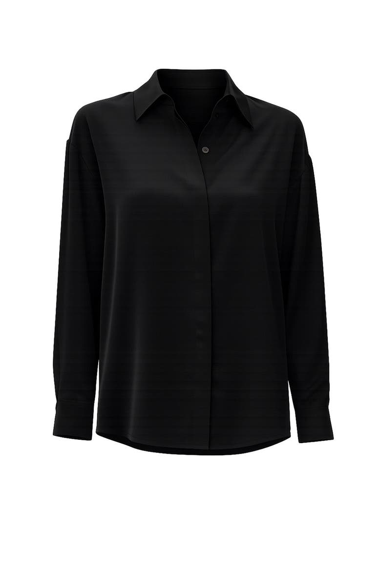 Alexander Long Sleeve Shirt, Alternate, color, BLACK