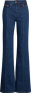 PAIGE Sofia Pintuck Flare Jeans