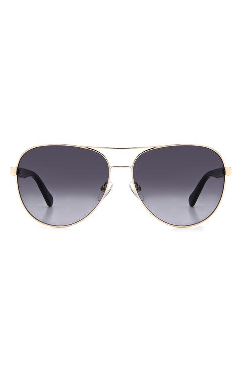 60mm Aviator Sunglasses