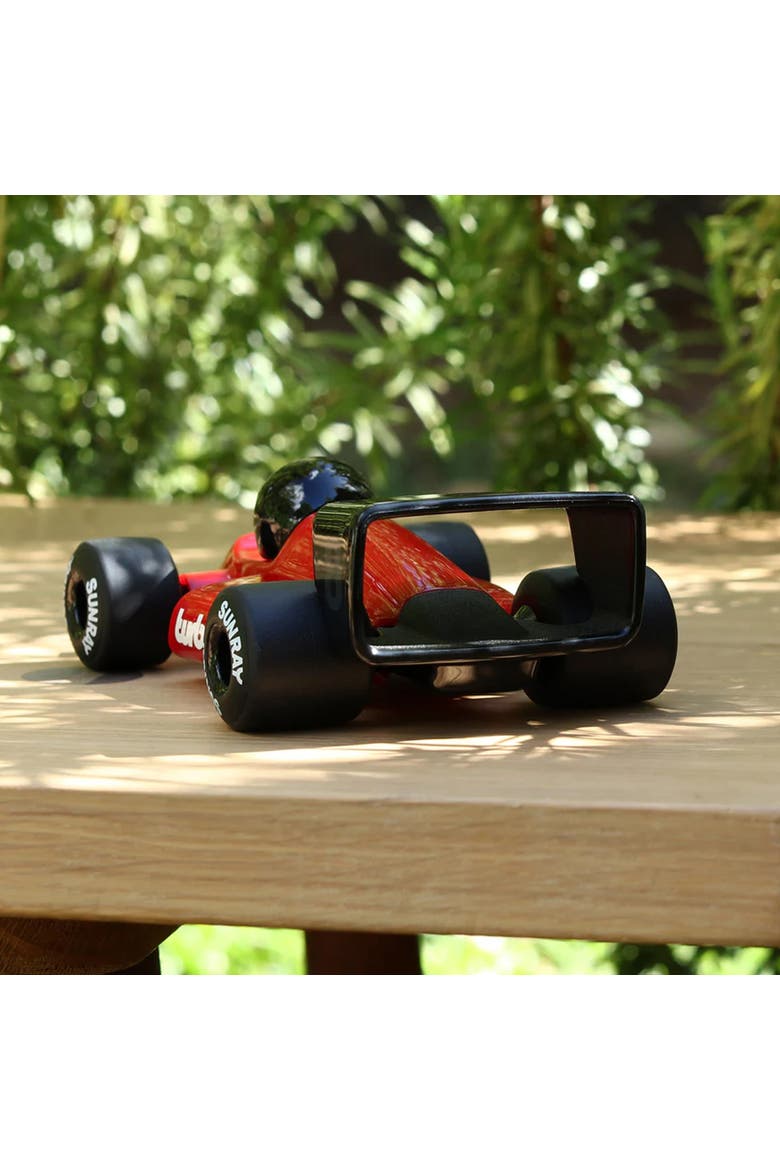 Turbo Verve Car, Alternate, color, Glossy deep jet Red/White