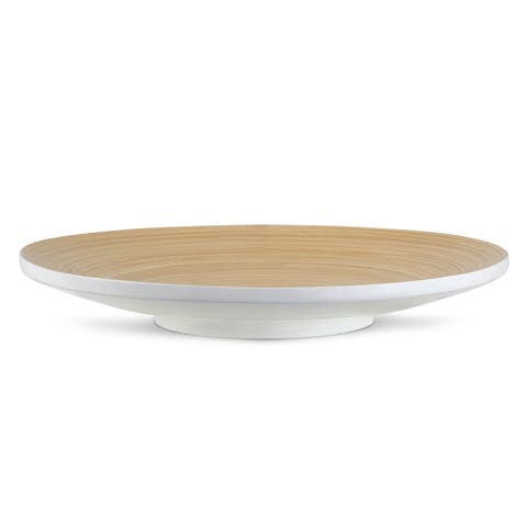 Footed Plate, 12 Inch