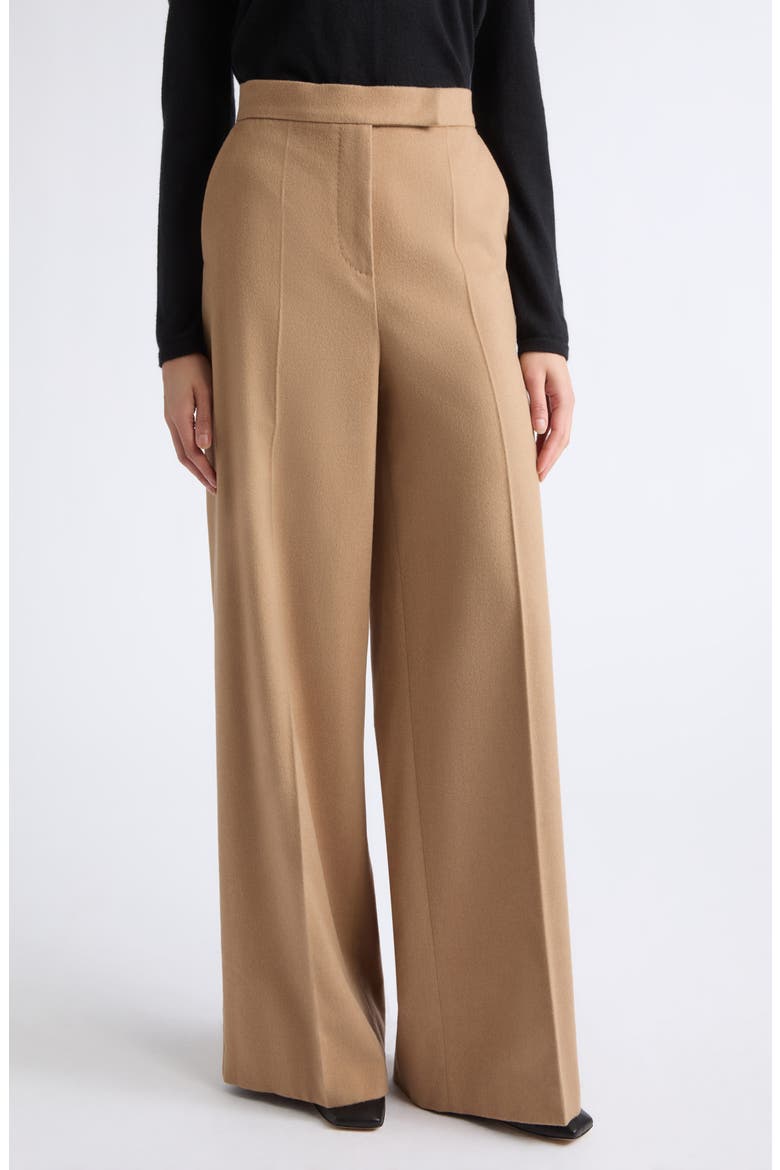 Filato Wool Trousers, Main, color, CAMEL