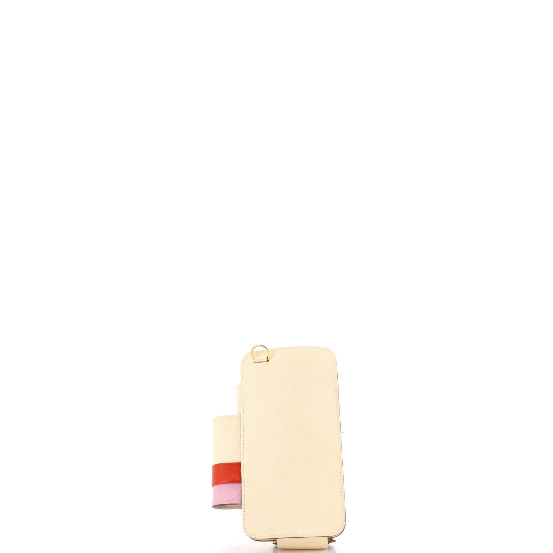 Hermesway Phone Case Crossbody Bag Epsom, Alternate, color, Nata