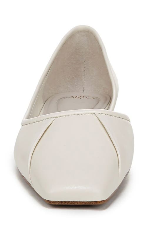 Sarto By Franco Sarto Debrah Half D'orsay Flat In White