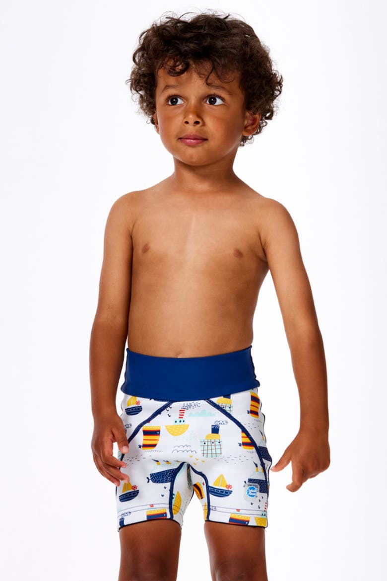 Splash Jammers, Reusable Swim Diaper, Alternate, color, Tug Boats
