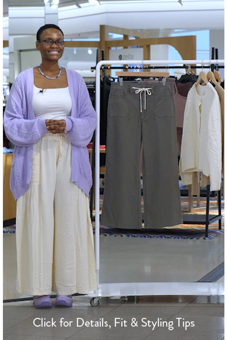 Ari Drawstring Wide Leg Pants video