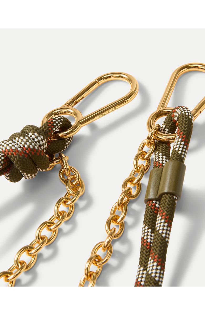Veronica Beard Paracord & Chain Bag Strap, Alternate, color, Cypress Multi