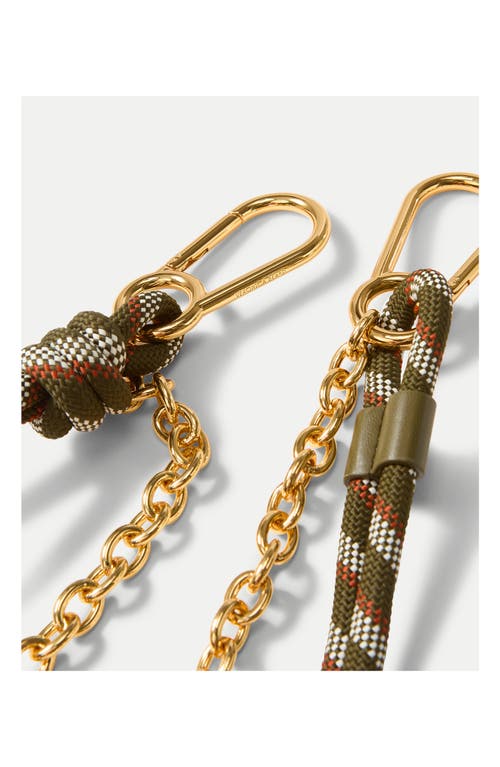 Veronica Beard Paracord & Chain Bag Strap