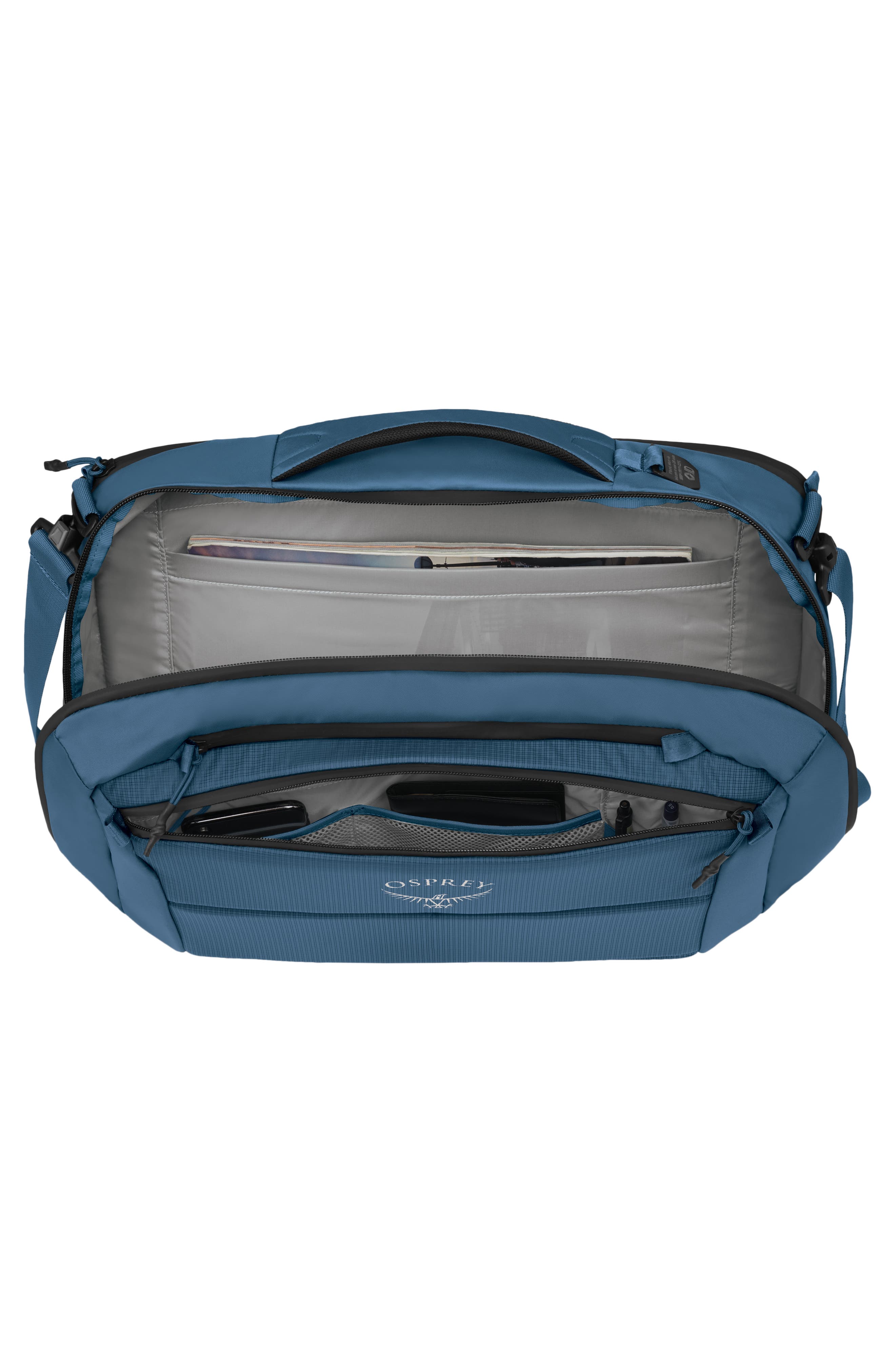 Osprey Ozone 20-Liter Carry-On Boarding Bag, Alternate, color, Coastal Blue