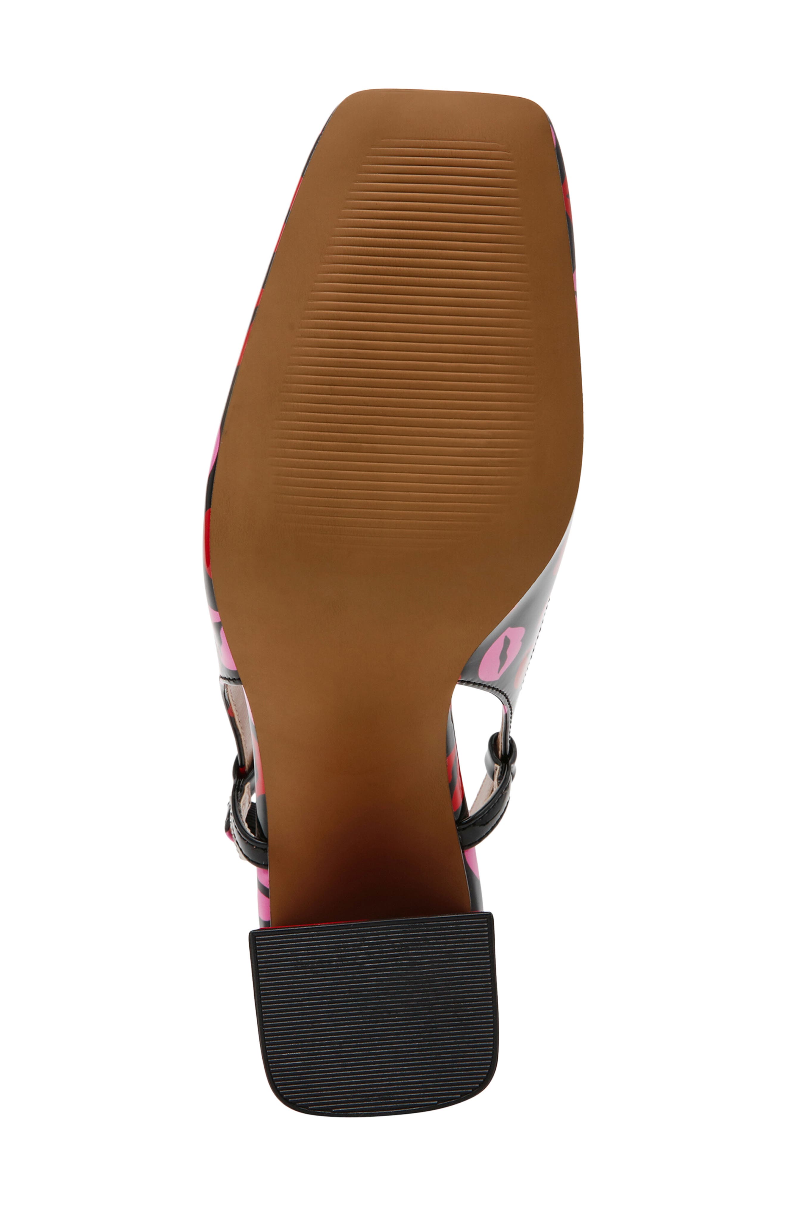 Betsey Johnson Ashhley Slingback Pump, Alternate, color, Multi Lips