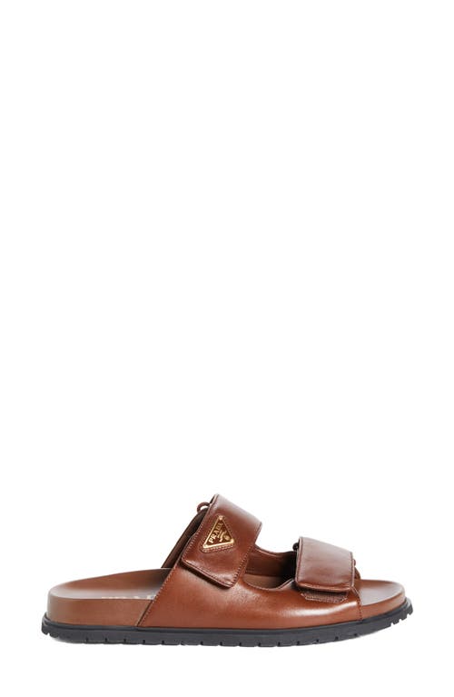 Prada Double Band Slide Sandal