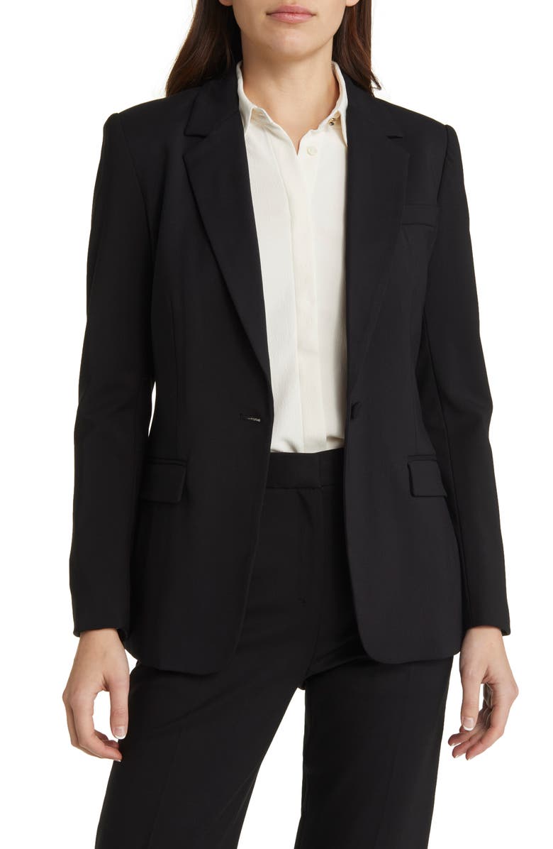 M.M.LaFleur The Yiyan Stretch Wool Blazer, Alternate, color,