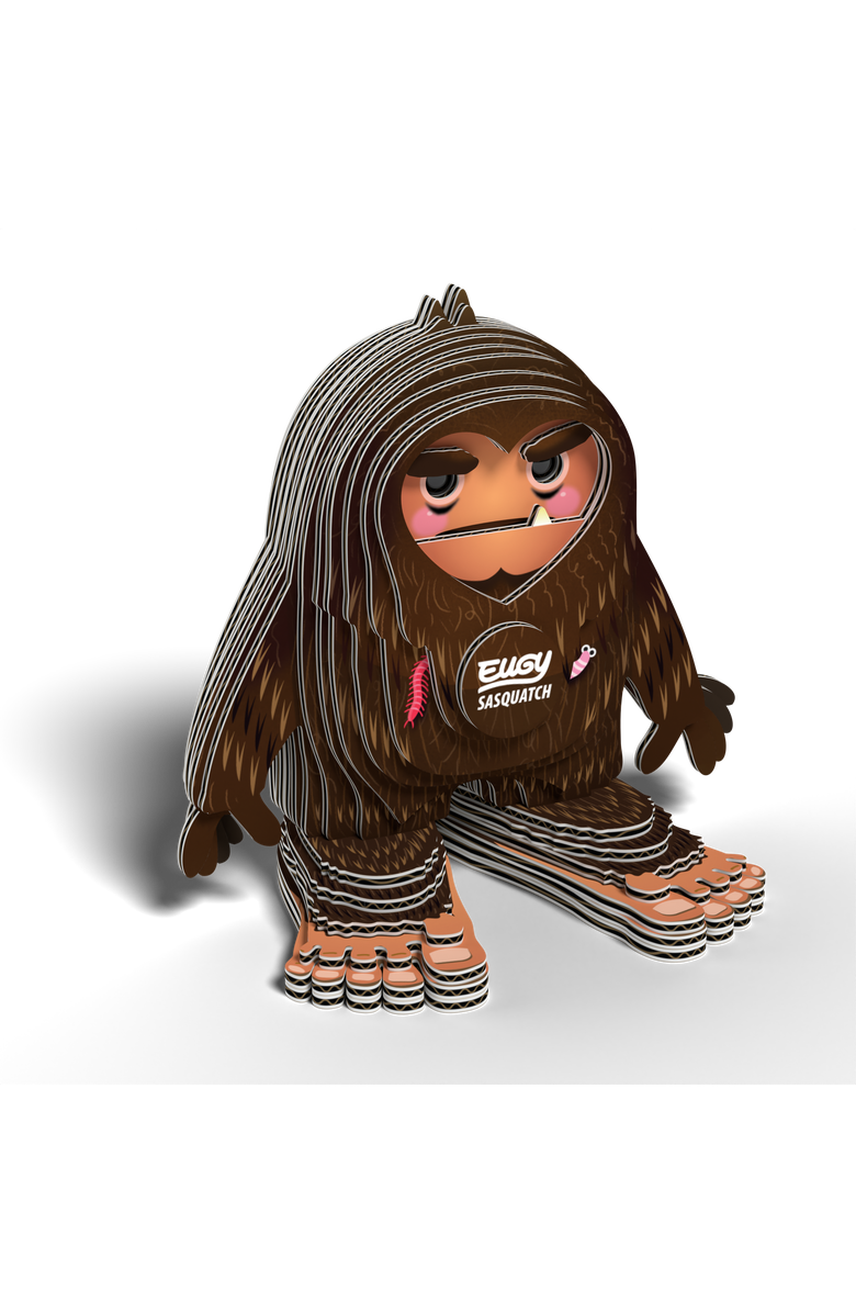 Eugy Puzzles Sasquatch 3D Puzzle, Alternate, color, NO COLOR
