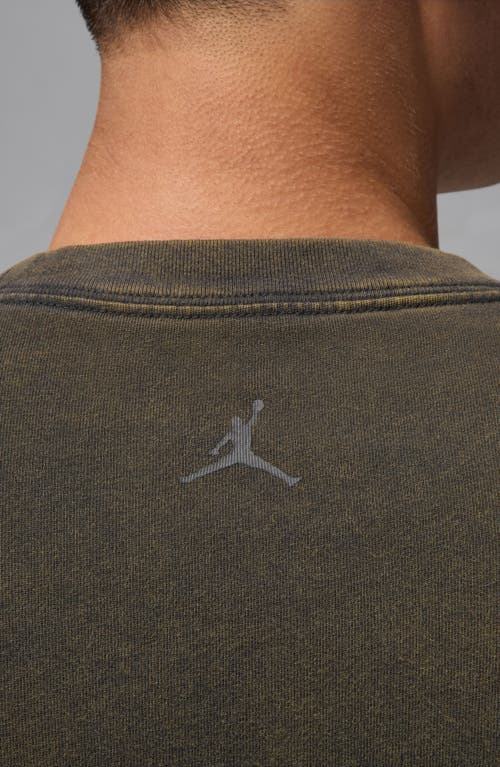 Jordan Retro Cotton Graphic T-shirt In Green