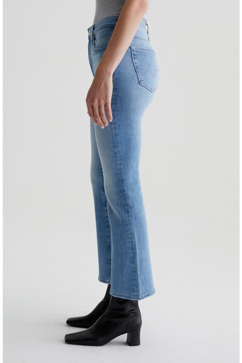 Farrah Mid Rise Rise Crop Bootcut Jeans, Alternate, color, NORDIC SEA