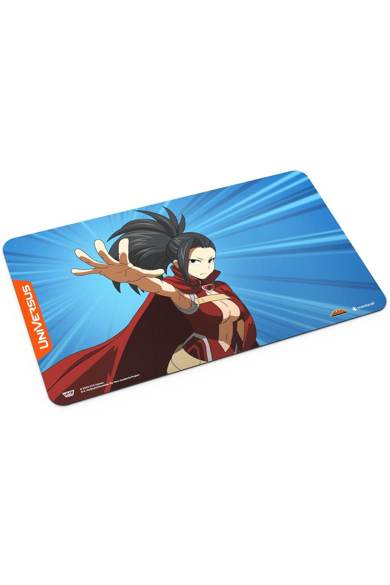 My Hero Academia Girl Power Momo Yaoyorozu Playmat 24 X 14", Main, color, Multicolored