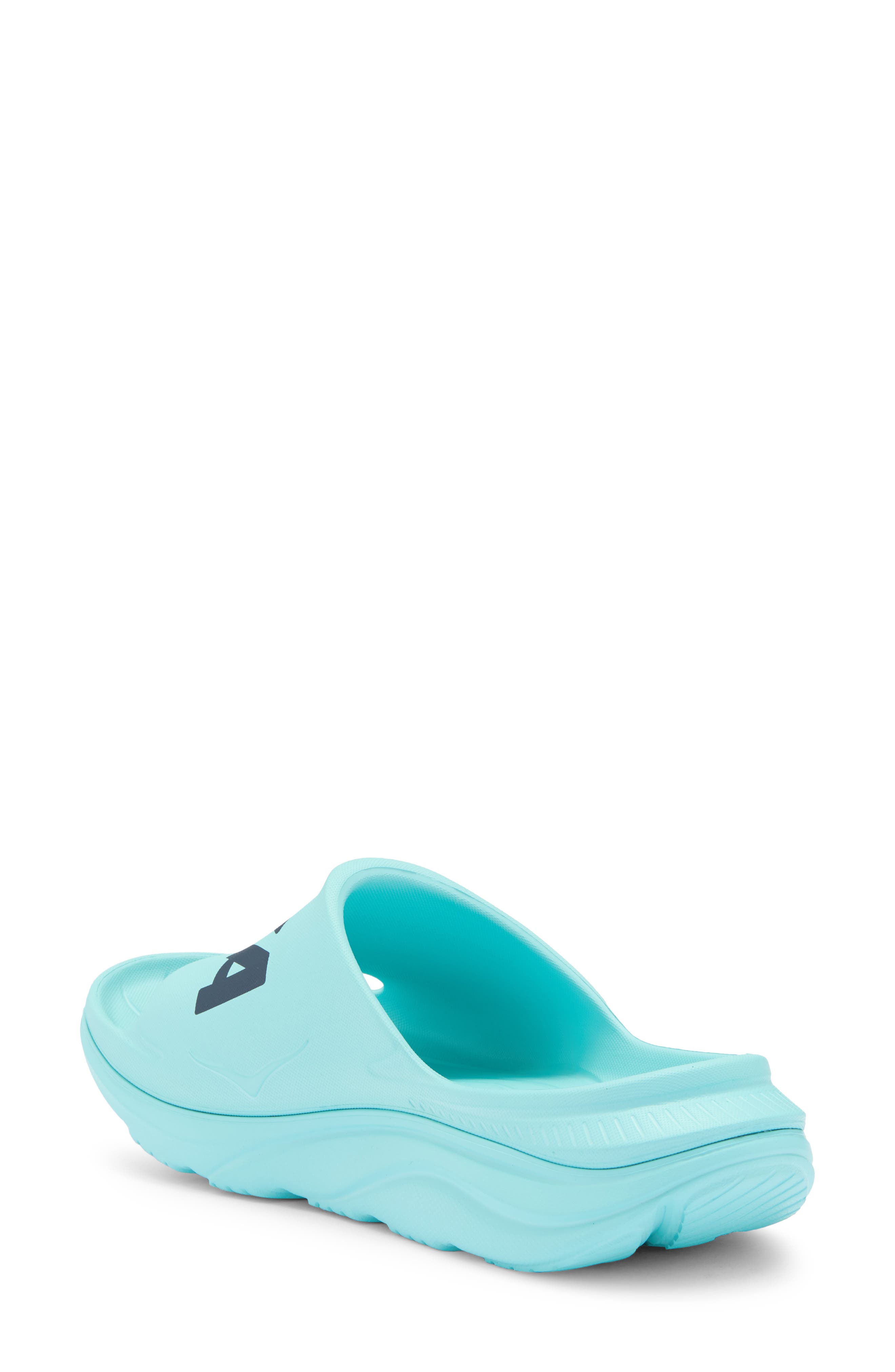 HOKA Ora Recovery Slide Sandal, Alternate, color, Cloudless / Stormy Skies
