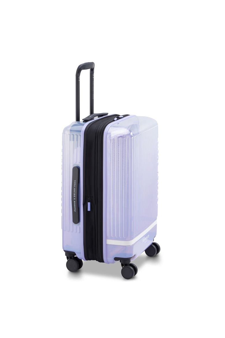 Gotta Glow Expandable 20" Carry-On Spinner, Alternate, color, Translucent Purple