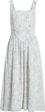 Chelsea28 Floral Sleeveless Fit & Flare Sundress