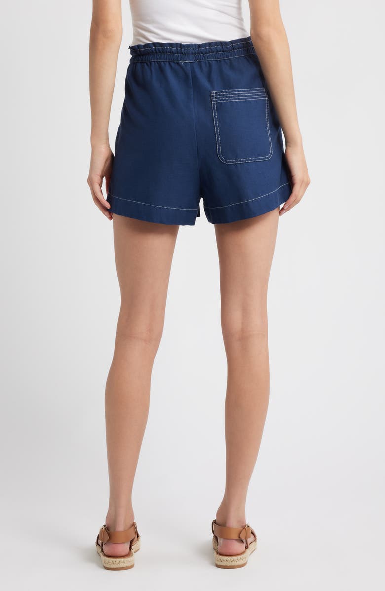 Rails Astra Drawstring Shorts, Alternate, color, Navy