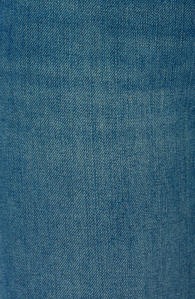 Bayeas High Waist Ankle Flare Jeans, Alternate, color, Medium Blue