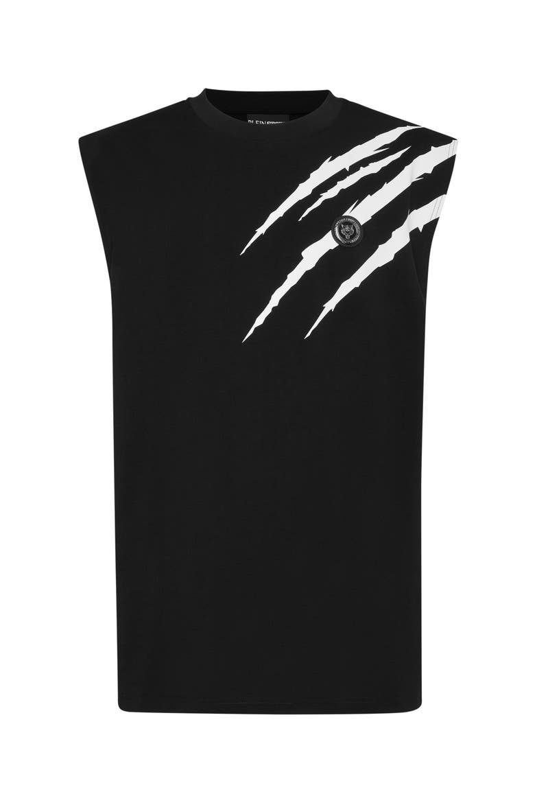 Tanktop Scratch Men, Main, color, black