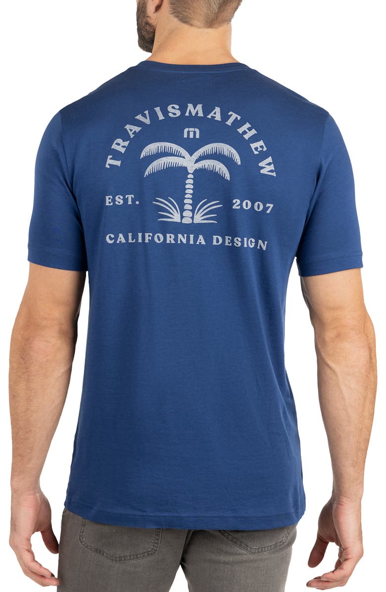 TravisMathew Shock And Awe Cotton Graphic Tee, Alternate, color, 