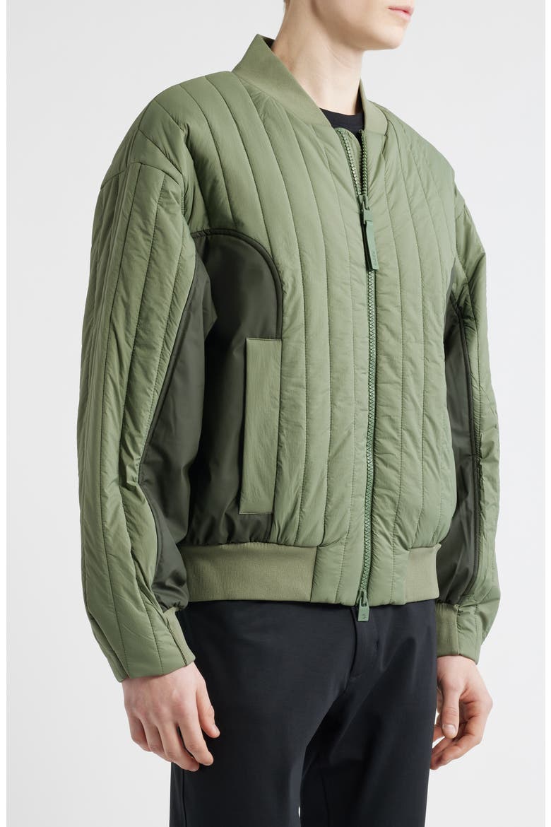 Koya Vision Quilted Bomber Jacket, Alternate, color, WELL