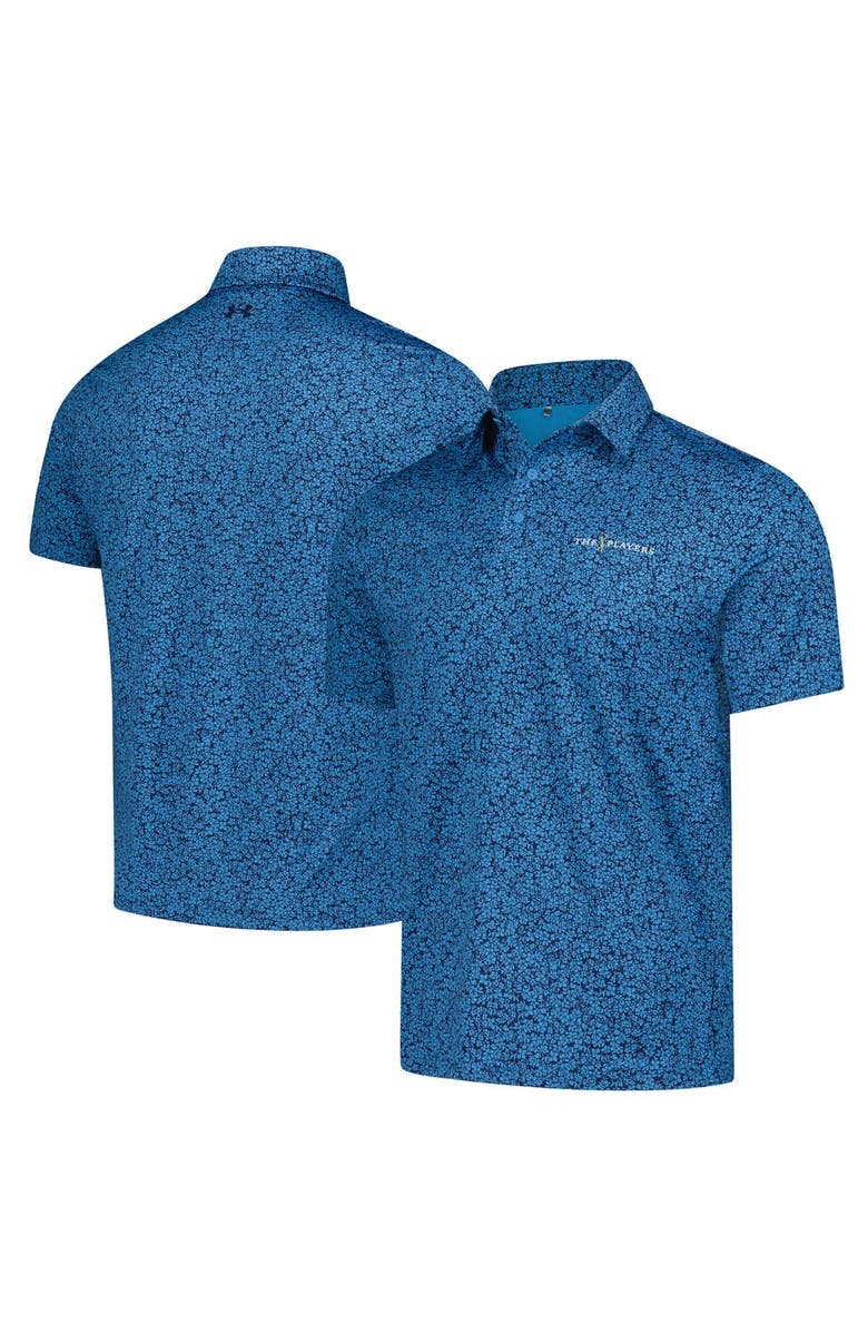 Under Armour Men's Under Armour  Blue THE PLAYERS Drive Gnome Print Polo, Main, color, Blue