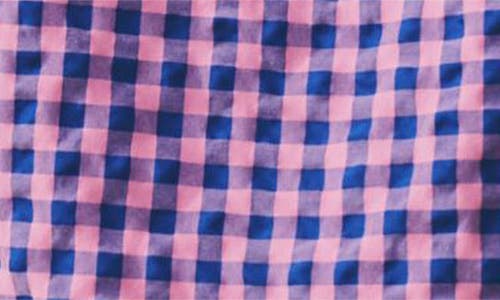Next Gingham Puff Sleeve Seersucker Dress