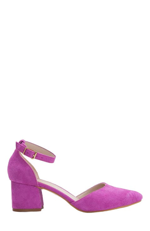 Marcelle Low Block Heel Pumps