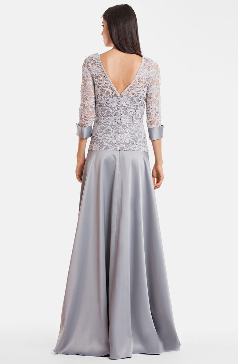 JS Collections Embellished A-Line Gown, Alternate, color, 