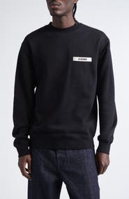 Jacquemus Le Sweatshirt Gros Grain Sweatshirt