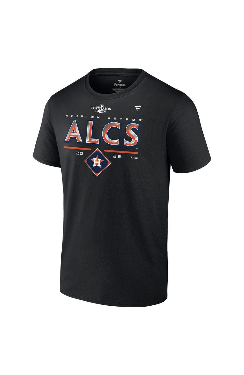 FANATICS Men's Fanatics Branded Black Houston Astros 2022 Division Series Winner Locker Room T-Shirt, Alternate, color,