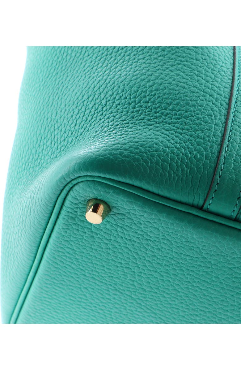 Pre-Owned Hermes Picotin Lock Bag Clemence PM, Alternate, color, Menthe