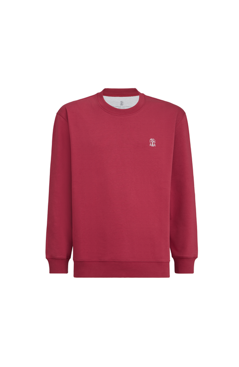 Cotton French terry sweatshirt