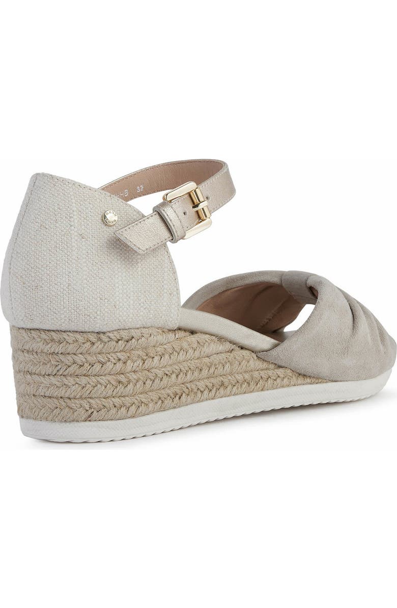 Geox Ischia Corda Espadrille Wedge Sandal, Alternate, color,