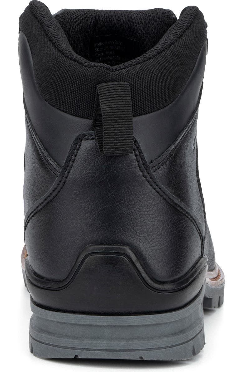 XRAY Black Star Lace-Up Work Boot, Alternate, color,