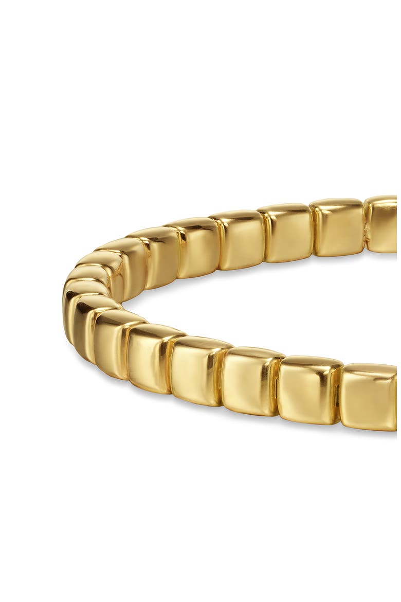 Spiritual Beads Cushion Bracelet, 5mm, Alternate, color, 18K GOLD