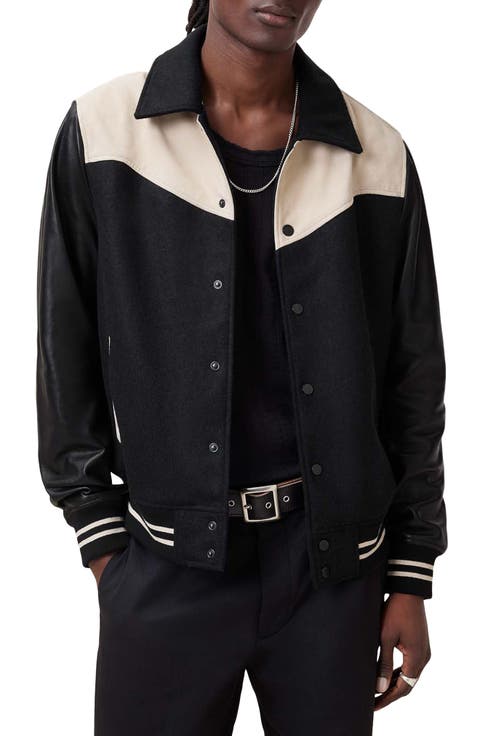Endleton Contrast Bomber Jacket
