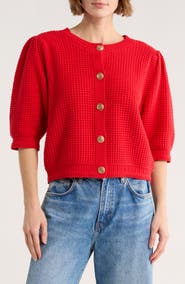 Gemma + Jane Elbow Length Sleeve Cardigan