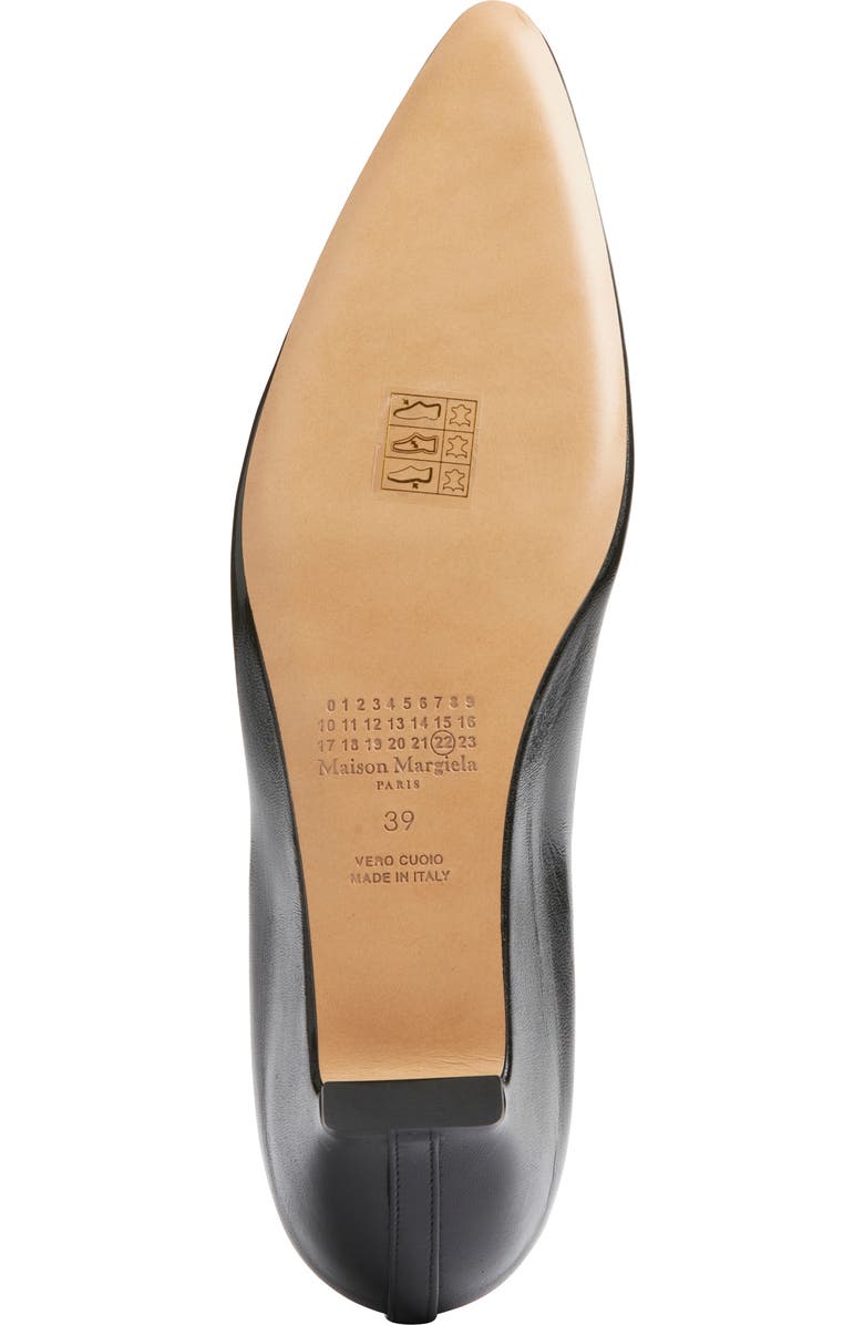 Maison Margiela Wedge Pointed Toe Pump, Alternate, color, Black