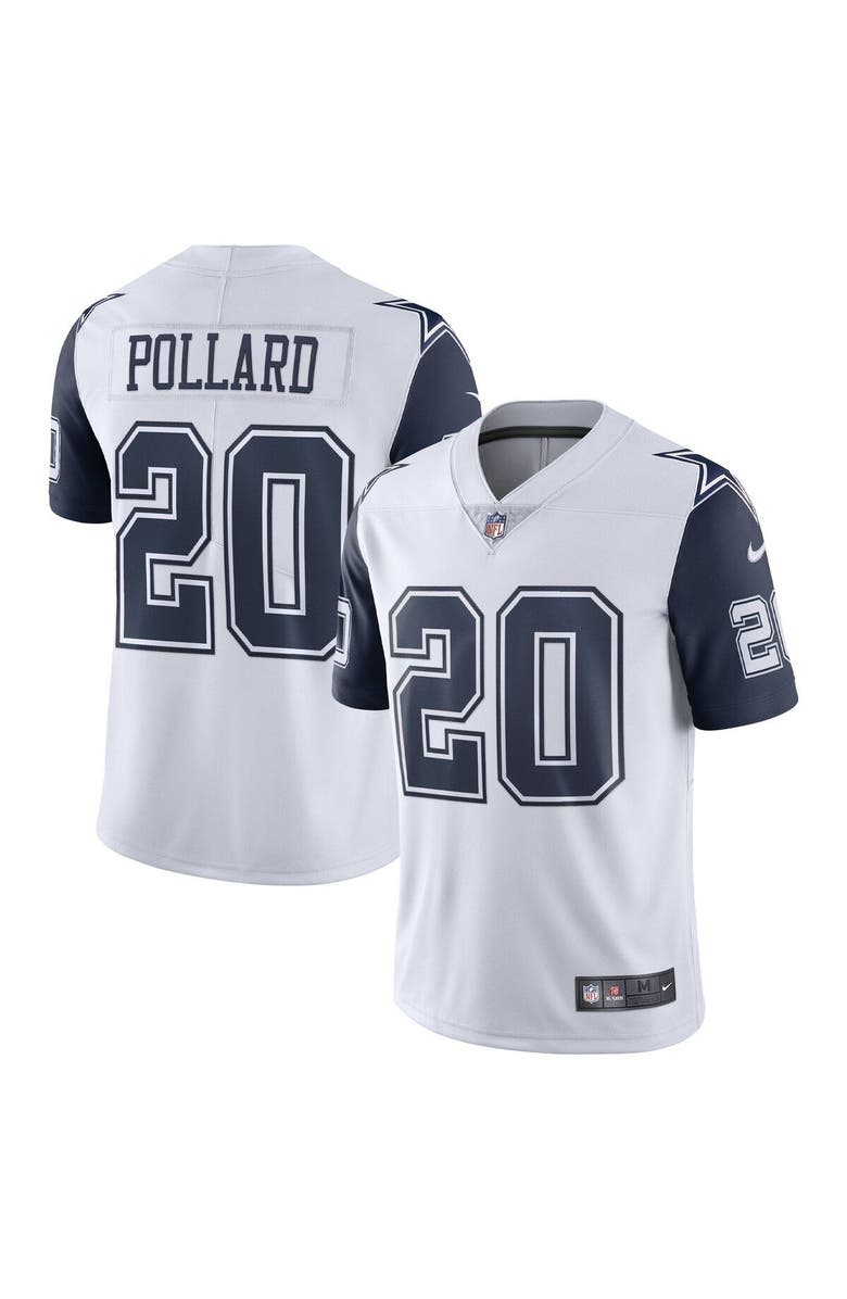 Nike Men's Nike Tony Pollard White Dallas Cowboys Vapor Limited Jersey, Main, color, 